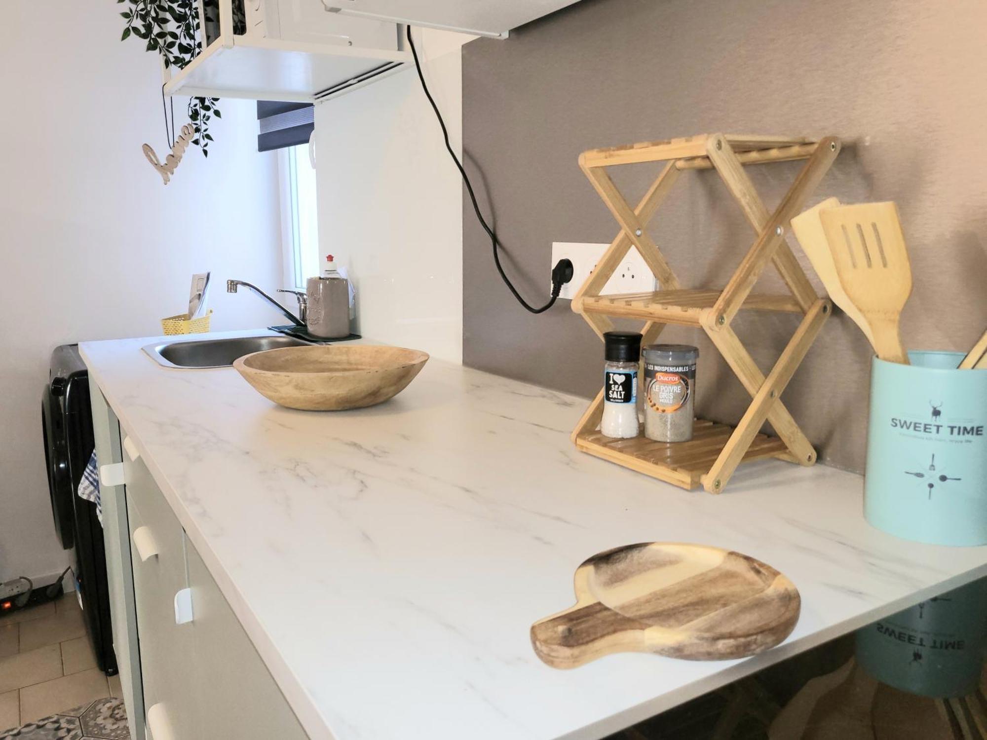 Appartement Avec Son Toit Terrasse, En Plein Coeur De 마르세유 외부 사진